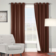 Chocolate Brown Curtains add some sophistication and style to your room