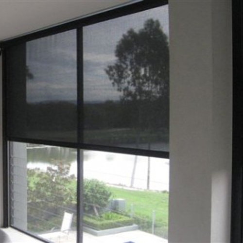 Black Sunscreen Roller Blind | Quickfit Blinds and Curtains