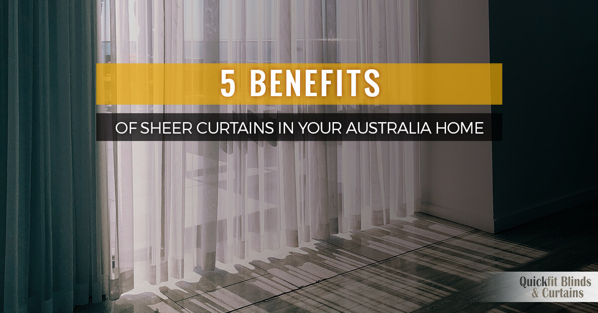 benefits of sheer curtains banner