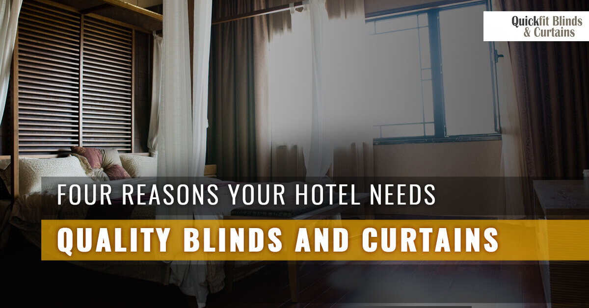 hotel blinds and curtains banner