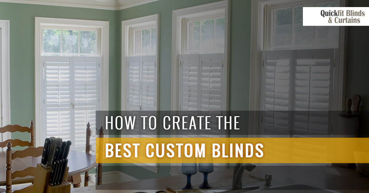 best custom blinds banner