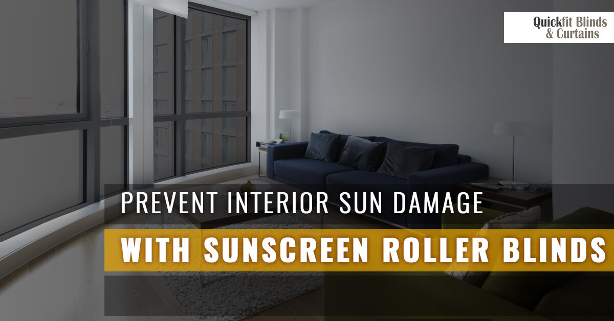 sunscreen roller blind banner