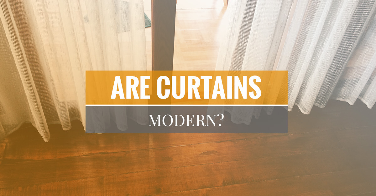 are curtains modern banner