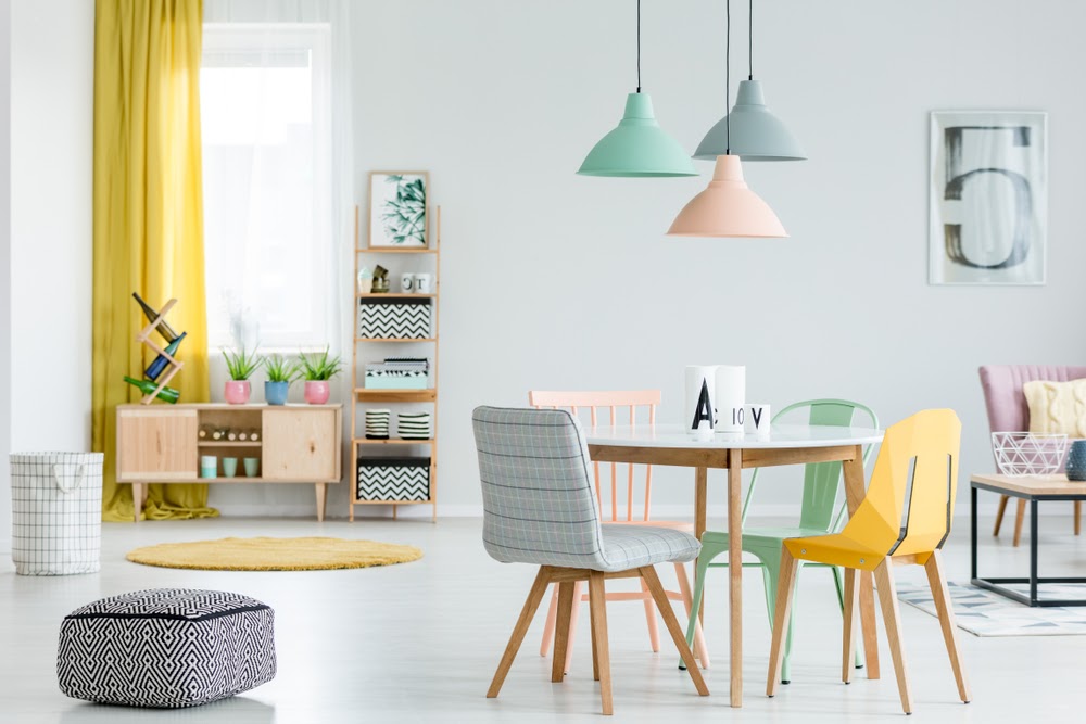 colourful living room