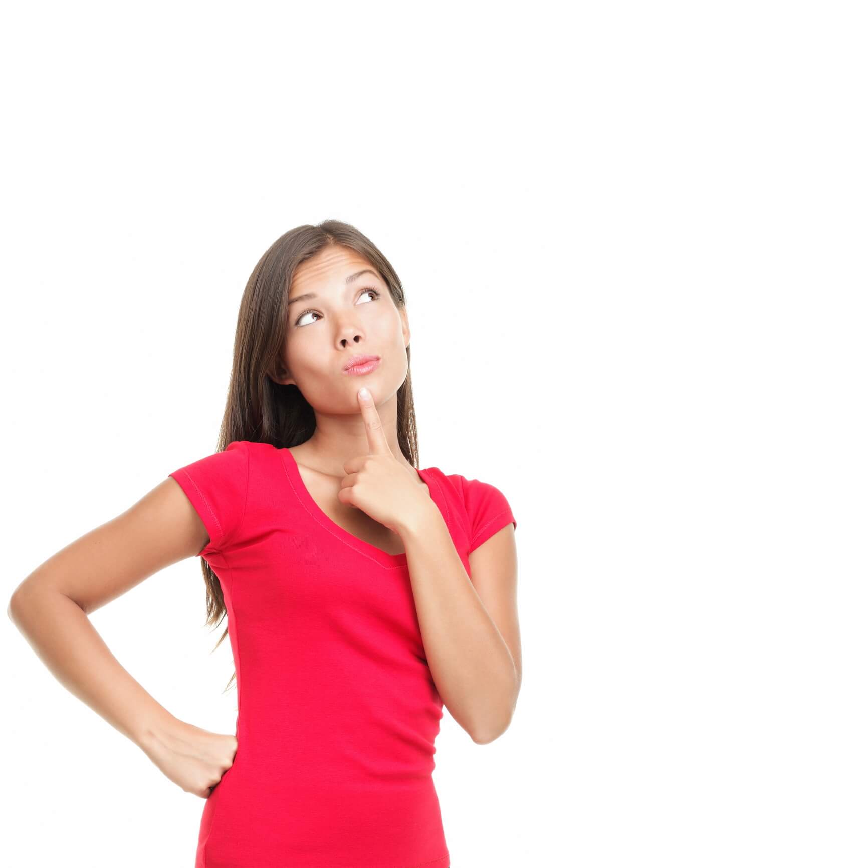 woman thinking