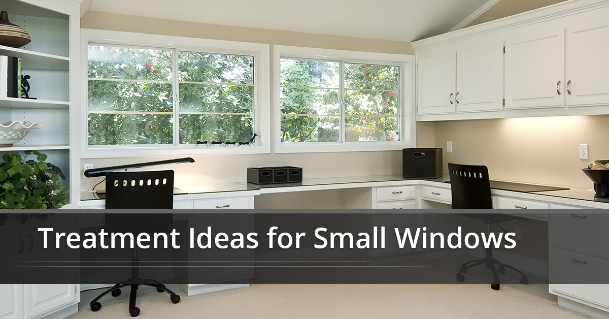 treatment ideas for small windows