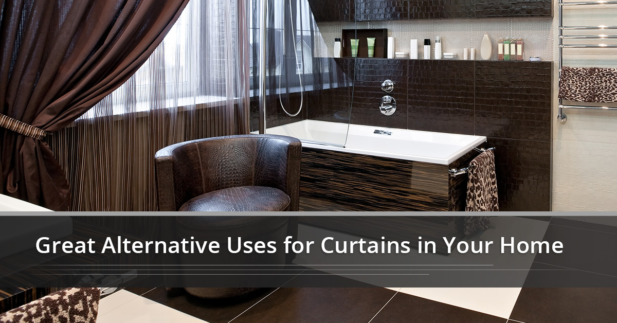 alternative uses for curtains banner