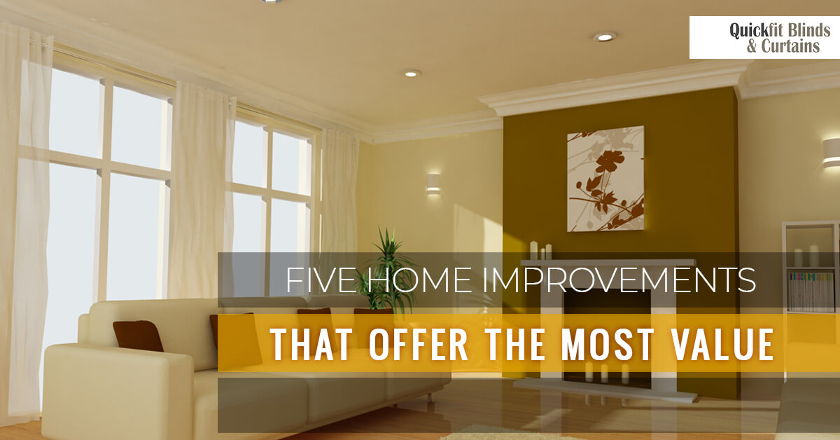 5 home improvements banner