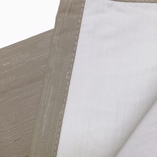 3 Pass coated insulated curtain Aspen Mocha Quickfit Curtains