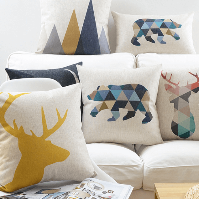 scandi cushion covers