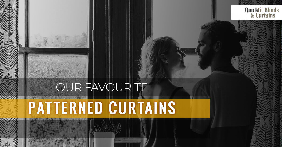 our favourite patterned curtains banner