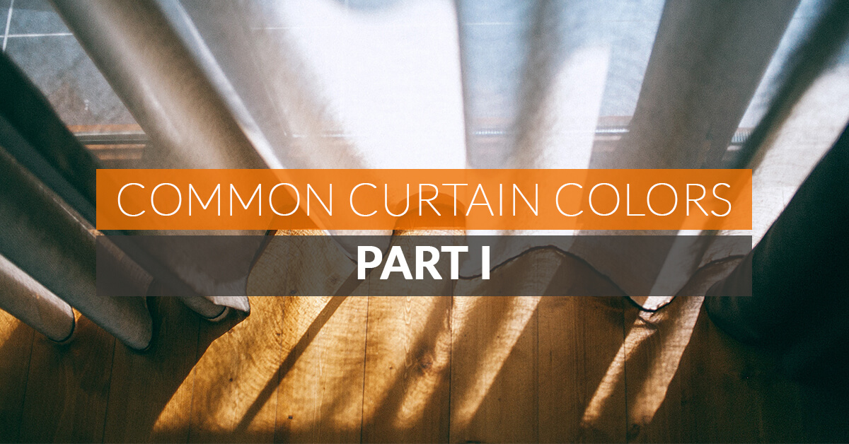 common curtain colours part 1