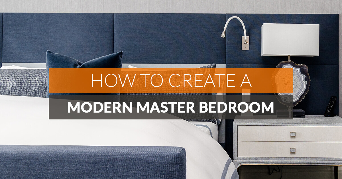 how to create modern bedroom banner