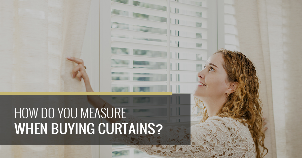 how do you measure for curtains banner