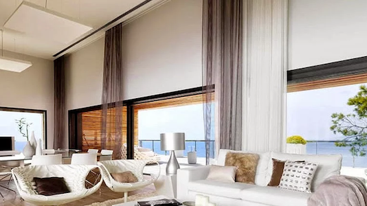 Sheer Curtains Floor to Ceiling | Quickfit Curtains