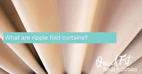 ripple fold curtain banner