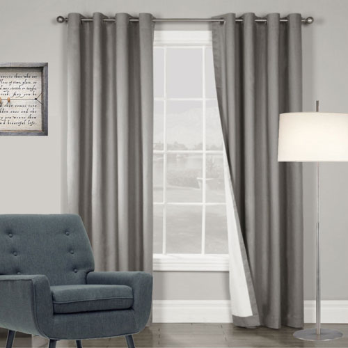 Arizona Thermal Backed Eyelet Curtains keep your room cool.